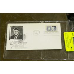 LOT OF 2 VINTAGE ENVELOPES WITH POSTMARK AND STAMP