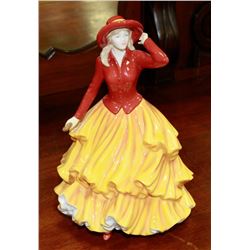 ROYAL DOULTON "PRETTY  LADIES AUTUMN WALK" FIGURE