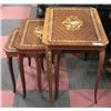 Image 1 : SET OF 3 NEST OF TABLES