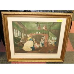 VINTAGE PICTURE PAINTED BY J. WARD