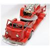 Image 2 : 1950S PRESSED STEEL FIRE ENGINE MADE BY MODEL TOYS