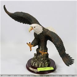 CANADIAN ROCKIES EAGLE IN FLIGHT STATUE