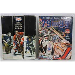 BOX W/1970 ESSO NHL POWER PLAYER ALBUM