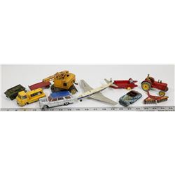 LOT OF 10 DINKY TOYS