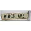 Image 1 : VINTAGE ENAMEL TWO SIDED STREET SIGN