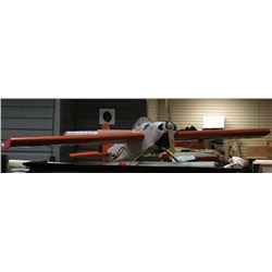 VINTAGE 6'9" WINGSPAN PLANE, WITH ENGINE,