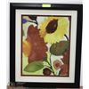 Image 2 : 2 FLORAL FRAMED PICTURES