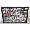 Image 1 : FRAMED PICTURE COLLAGE EDMONTON OILERS