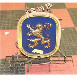 VINTAGE NEON SIGN - NEEDS REPAIR