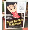 Image 1 : RARE ORIGINAL MARILYN MONROE LITHO POSTER,