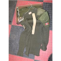 VINTAGE CANADIAN SOLDIER FLAT
