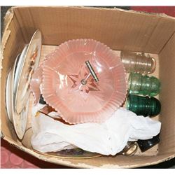 ANTIQUE INSULATORS AND GLASSWARES