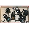 Image 1 : BOX OF VINTAGE FISHING REELS INCL DAM QUICK FROM