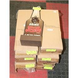 GROUP OF 8 ASSORTED MANCAVE AND PEPSI COLA BOTTLE