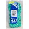 Image 1 : LOT OF 12 PAIRS SOL-FIT GREEN NITRILE GLOVES,
