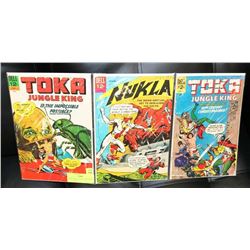 THREE 1966, 12 CENT COMICS FROM DELL COMICS