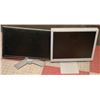 Image 1 : DELL 20" COMPUTER MONITOR SOLD WITH NEC 19"