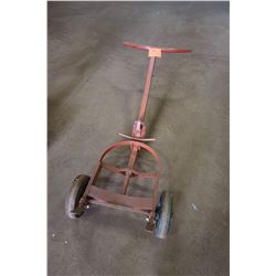 Rolling Cart for Welding Tanks (red)