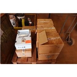 Contents of Pallet: Urbanati Control Boxes, etc.