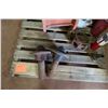 Image 2 : Contents of Pallet: Valve, Fire Extinguisher, Hard Hats, etc.