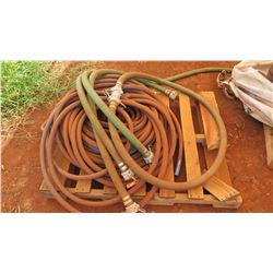 Contents of Pallet - Misc Hoses