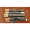 Image 1 : Qty 4 Bundles Of Slit Fence
