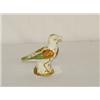 Image 1 : 3 1/2" PEARLWARE DECORATED BIRD FIGURE
