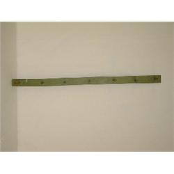 4 FT. GREEN PAINTED PRIMITIVE PEG RACK