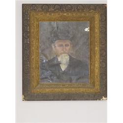 19TH CENT. PORTRAIT OF GENTLEMAN W/ BEARD SIGNED H.J. BROOK (22" X 17" SIGHT SIZE)