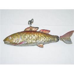 CONTINENTAL WIND UP TIN FISH TOY CIRCA 1910