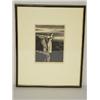 Image 1 : INK ON PAPER GIRL ON CLIFFS SIGNED ROCKWELL KENT (7" X 5")