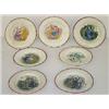 Image 1 : COMPLETE SET (7) STAFFORDSHIRE CHILDS ABC PLATES,"THE LORDS PRAYER"
