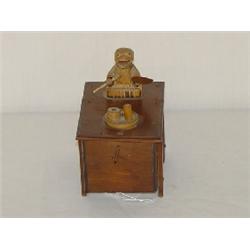 LATE 19TH CENT. WIND-UP AUTOMATION TOY - ORIENTAL MAN W/ FAN