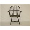 Image 1 : PAINTED 18TH CENT. CT SACK BACK WINDSOR KNUCKLE ARM CHAIR