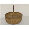 Image 1 : 9 1/4" NANTUCKET LIGHTHOUSE BASKET W/ SWING HANDLE