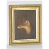 Image 1 : 19TH CENT. OIL ON CANVAS OF FOX SIGNED HALL (11" X 8")