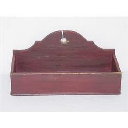 WATERCOLOR & GOUACHE "THE WOMEN IN RED" SIGNED JOHN LAFARGE W/ GALLERY & EXHIBITION LABELS (9" X 5 1