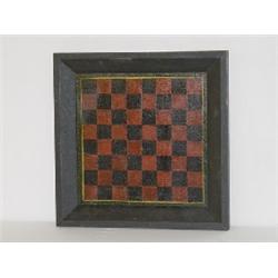 PAINTED GAMEBOARD W/ WIDE FRAME