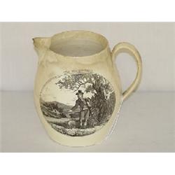 6 1/2" LIVERPOOL JUG "THE SPORTSMAN"