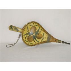 PR. PAINT DECORATED WOODEN BELLOWS