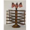 Image 1 : LARGE 19TH CENT. SPINNING SPOOL RACK FROM COUNTRY STORE (SPOOL CADDY)
