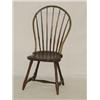Image 1 : 18TH CENT. BOW BACK WINDSOR SIDE CHAIR IN OLD PAINT