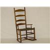 Image 1 : LADDERBACK ROCKING ARMCHAIR W/ SPLINT SEAT
