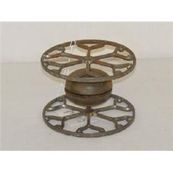 19TH CENT. IRON BELL TOY