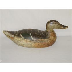 CARVED & PAINTED DUCK DECOY