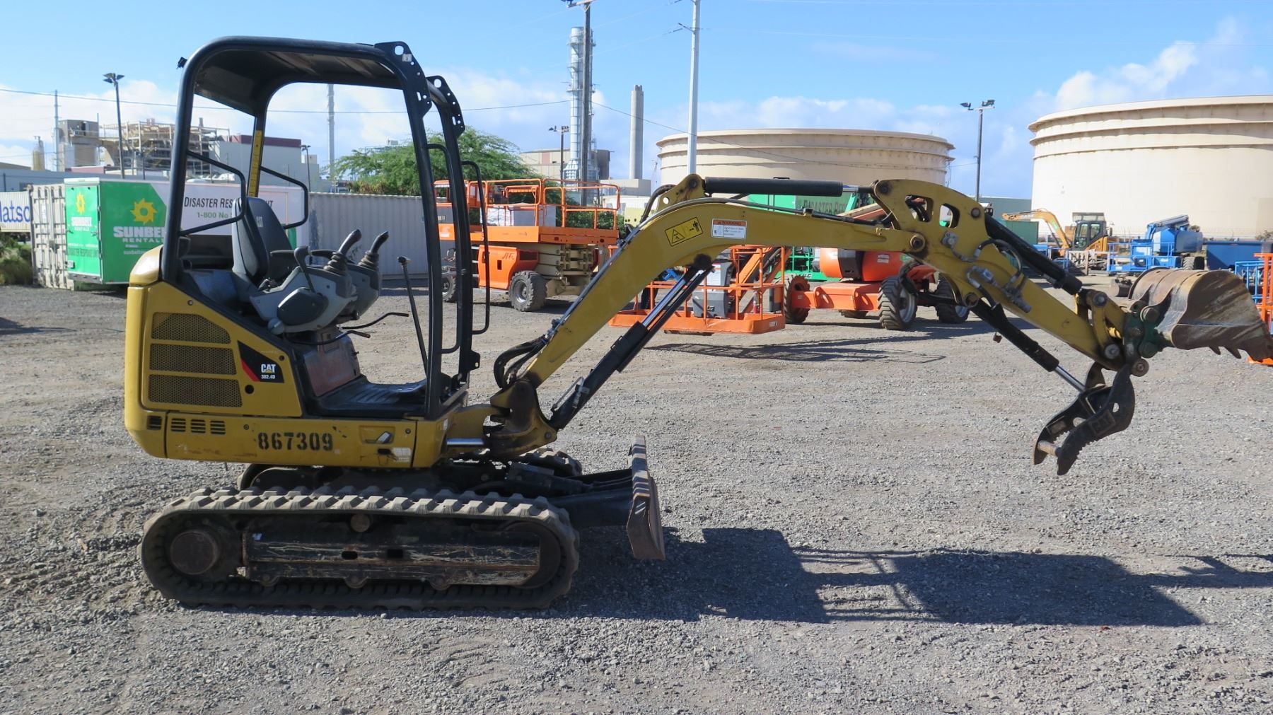 2013 Cat 302.4D Mini Excavator 6K, 1449 Hours - Runs & Works, See Video ...