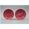 Image 2 : A Pair of "Dragon" Pattern Small Dishes.