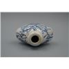 Image 3 : A Blue-and-White "Floral" Pattern Snuff Bottle