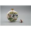 Image 3 : A "Mandarin Duck" and "Crane" Pattern Snuff Bottle.