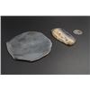Image 2 : A Black Onyx Slice and a Montana Agate Slice.